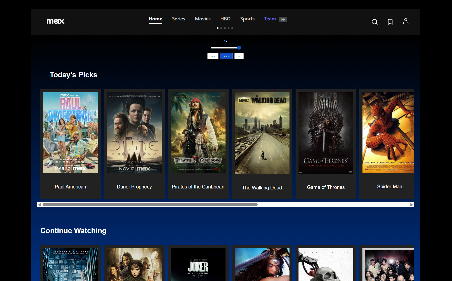 Video Streaming Concept